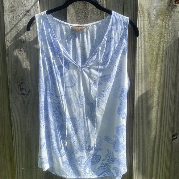 Crosby by Mollie Burch Sleeveless Lightweight Top. Like new. Worn once. - Picture 1 of 8